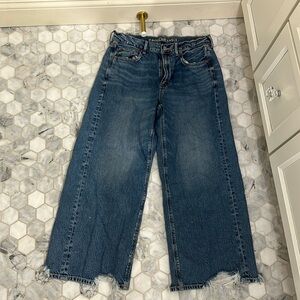 Straight leg jeans
